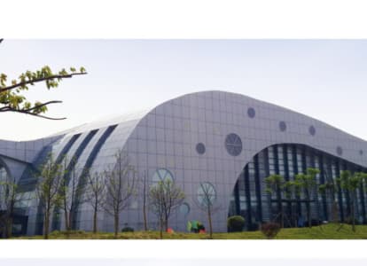 文山会议中心外景网架工程