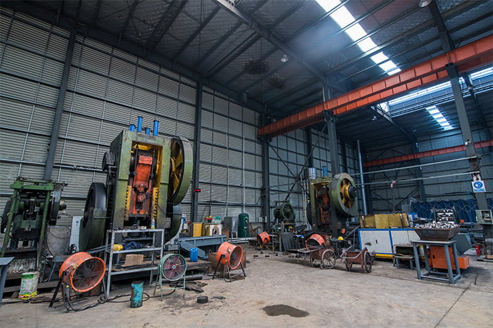 文山网架配件-锥头加工车间