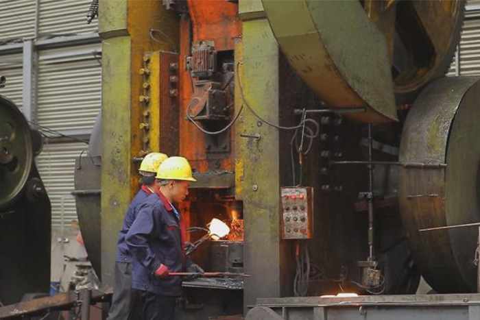 文山网架配件车间